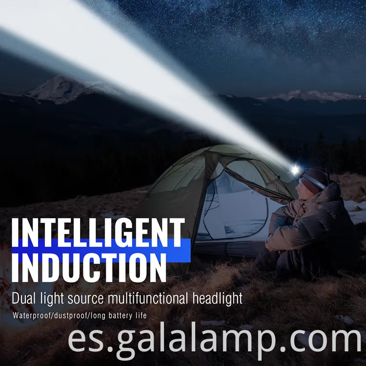 Ultra Bright LED Five Headlamp para aventuras al aire libre